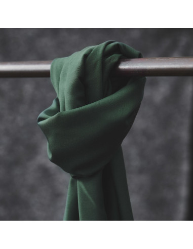 Tencel fabric Smooth Drape Twill - Dark Green