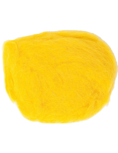 Felting wool - Yellow