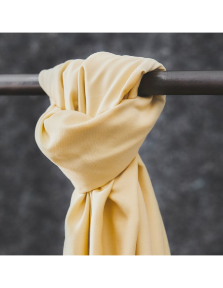Tencel fabric Smooth Drape Twill - Soft Yellow