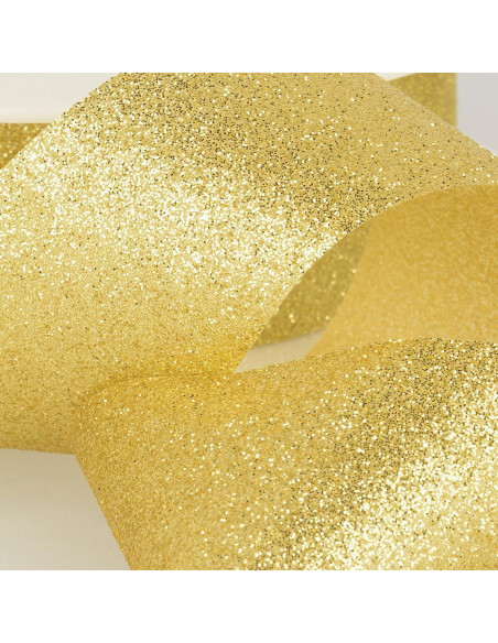 Glitter ribbon - Gold