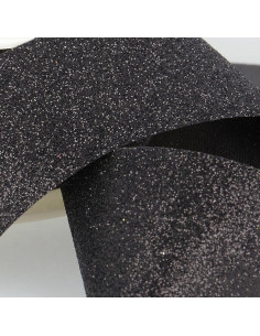 Glitter ribbon - Black