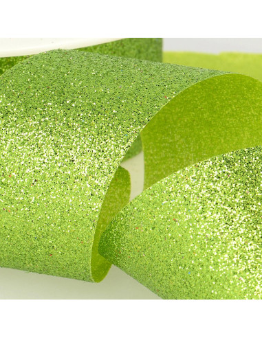 Glitter Ribbon - Green