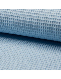 Honeycomb tea towel fabric - Blue