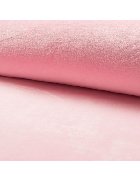 Cuddly plush fabric - Light pink