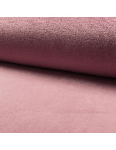 Cuddly plush fabric - Old pink