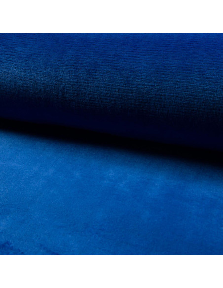 Cuddly plush fabric - Royal blue