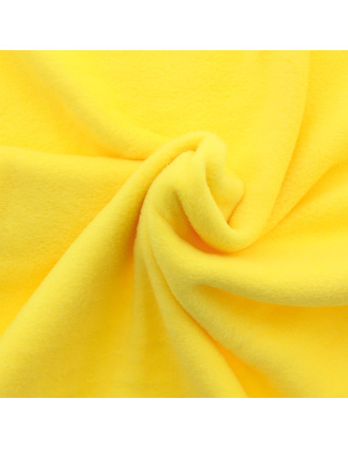 Fleece fabric - Yellow