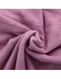 Fleece fabric - Old pink