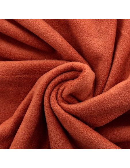 Fleece fabric - Terracotta