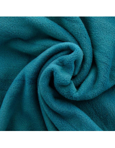 Fleece fabric - Teal blue
