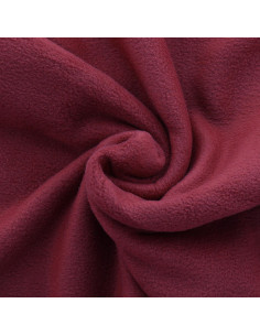 Fleece fabric - Bordeaux