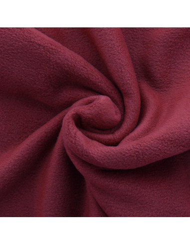 Fleece fabric - Bordeaux