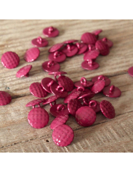Damier Button - Grenadine
