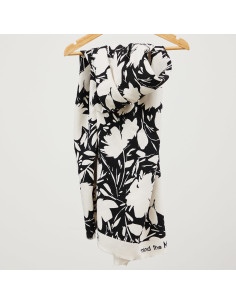 Leia viscose crepe fabric - Ecru