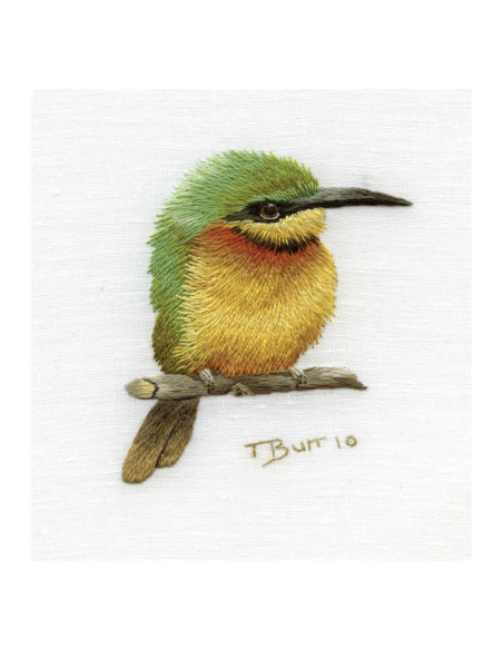 Book transfers in traditional embroidery