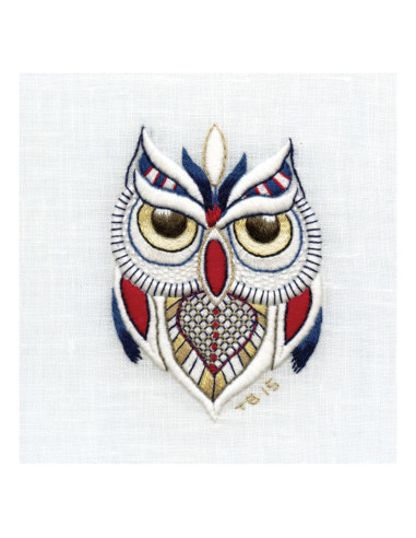 Book transfers in traditional embroidery