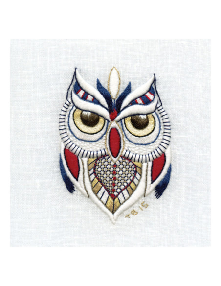 Book transfers in traditional embroidery