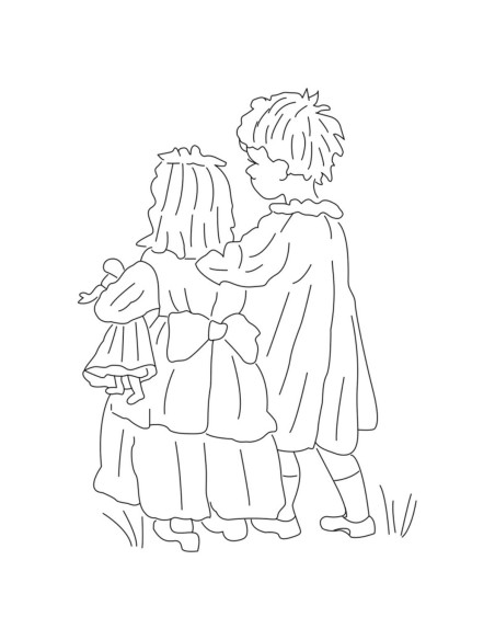 Book transfers in traditional embroidery