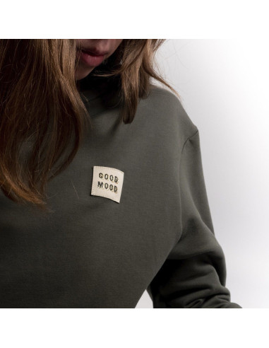 Set of 5 woven labels - Good Mood