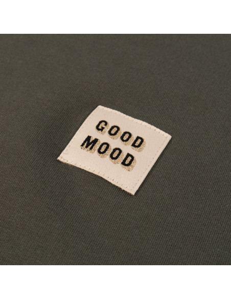 Set of 5 woven labels - Good Mood