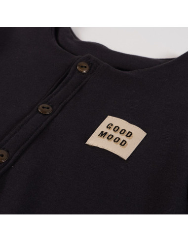 Set of 5 woven labels - Good Mood