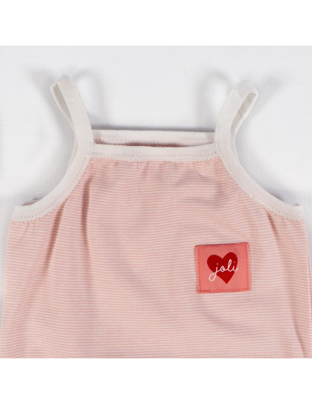 Set of 5 woven labels - Pretty Heart