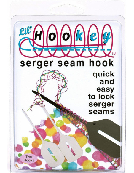 Set of 2 chain stitch overlocker hooks