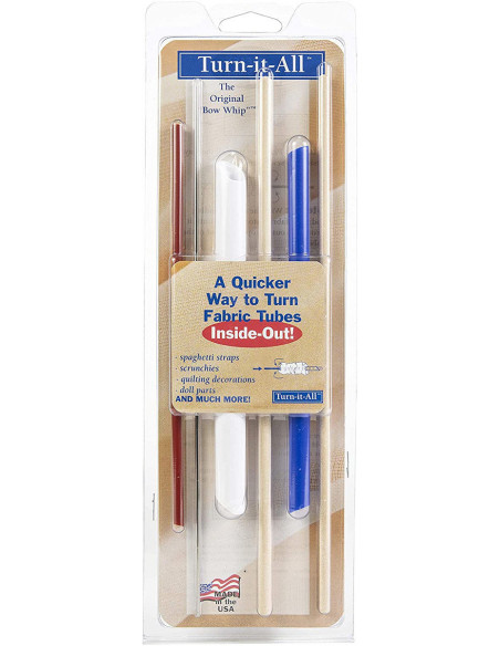 Tool for turning a fabric tube Turn-it-All