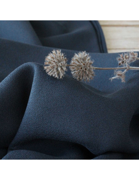 Ink viscose crepe fabric - Églantine & Zoé