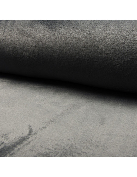 Cuddly plush fabric - Gray