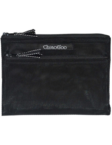 Mesh pouch for ChiaoGoo cables and accessories