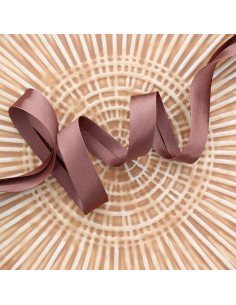 Satin bias - Light brown