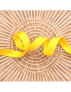 Satin bias - Lemon yellow