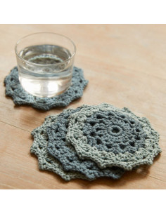Crochet Kit - My Mandala-Style Coasters