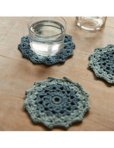 Crochet Kit - My Mandala-Style Coasters