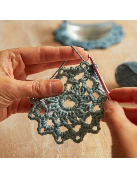 Crochet Kit - My Mandala-Style Coasters