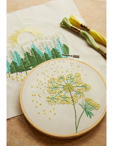 Embroidery Duo Kit - Walk in the Forest