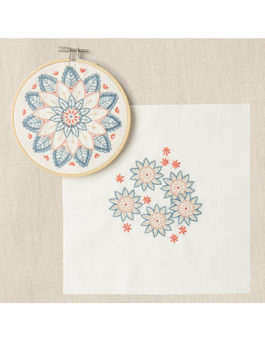 Duo Embroidery Kit - Flowers of the Rising Sun