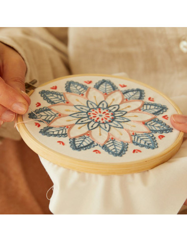 Duo Embroidery Kit - Flowers of the Rising Sun