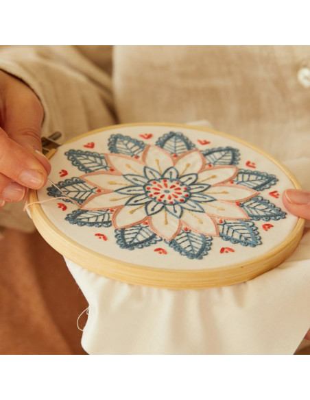Duo Embroidery Kit - Flowers of the Rising Sun