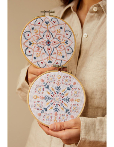 Cross-stitch duo kit - Persian Composition