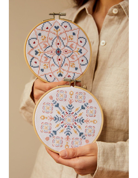 Cross-stitch duo kit - Persian Composition
