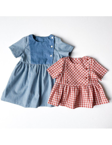 Palermo Blouse or Dress Pattern - Ikatee