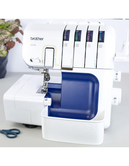 Waste bin for Brother 4234D serger
