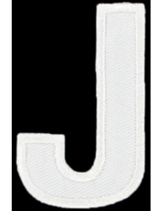 Iron-on patch letter J