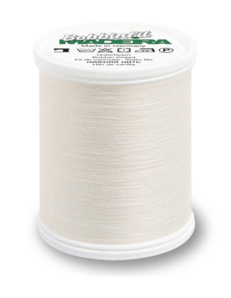 Unbleached cotton bobbin thread 1000 m