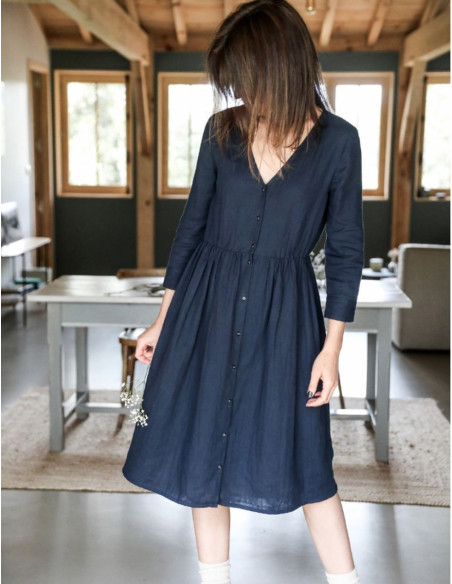 Anaé blouse or dress pattern - Atelier Scämmit