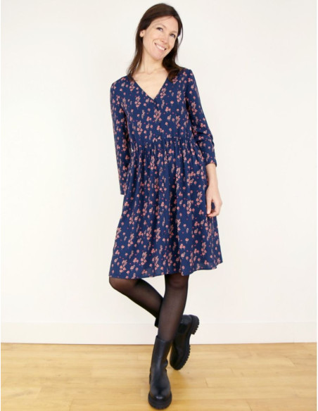Anaé blouse or dress pattern - Atelier Scämmit