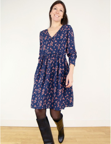 Anaé blouse or dress pattern - Atelier Scämmit