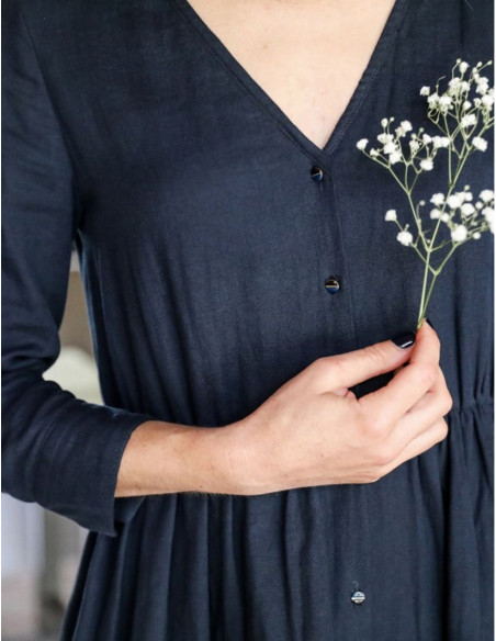 Anaé blouse or dress pattern - Atelier Scämmit